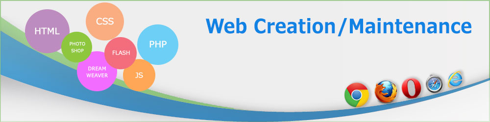 Web Creation/ Maintenance